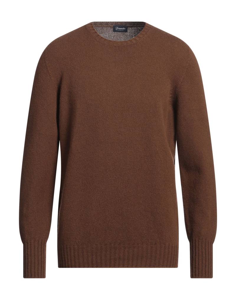 DRUMOHR Pullover Herren Braun von DRUMOHR