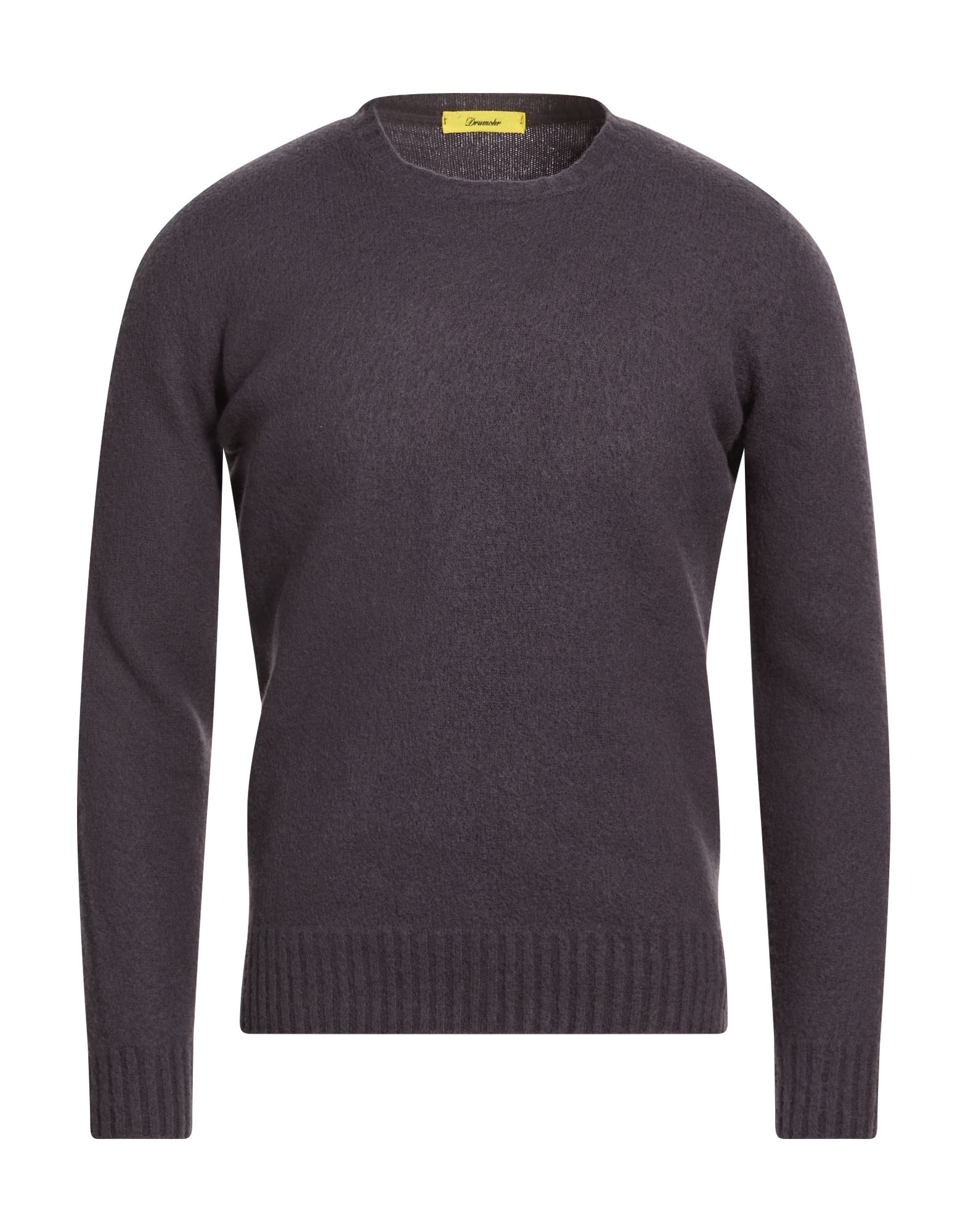 DRUMOHR Pullover Herren Braungrau von DRUMOHR