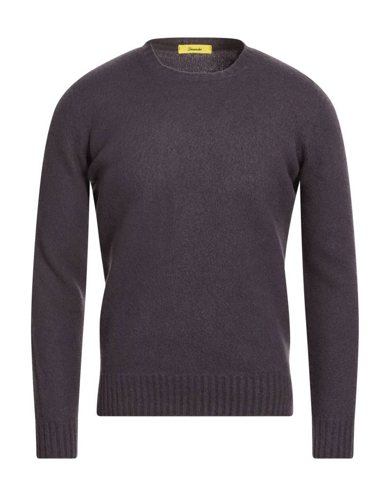 DRUMOHR Pullover Herren Braungrau von DRUMOHR