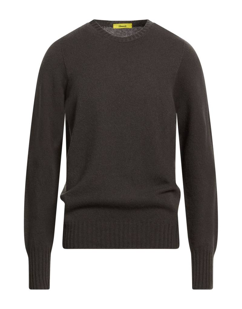 DRUMOHR Pullover Herren Braungrau von DRUMOHR