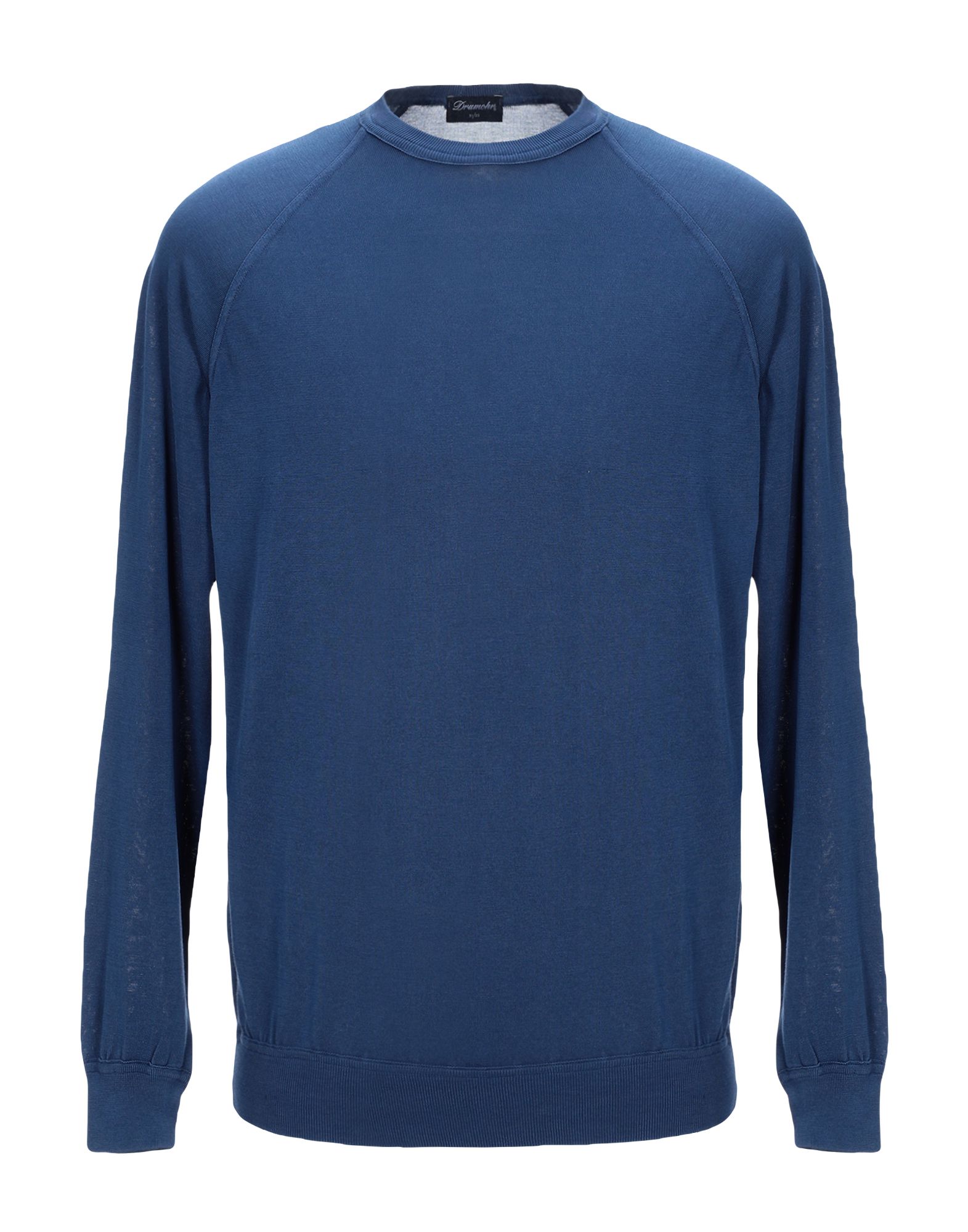 DRUMOHR Pullover Herren Blau von DRUMOHR