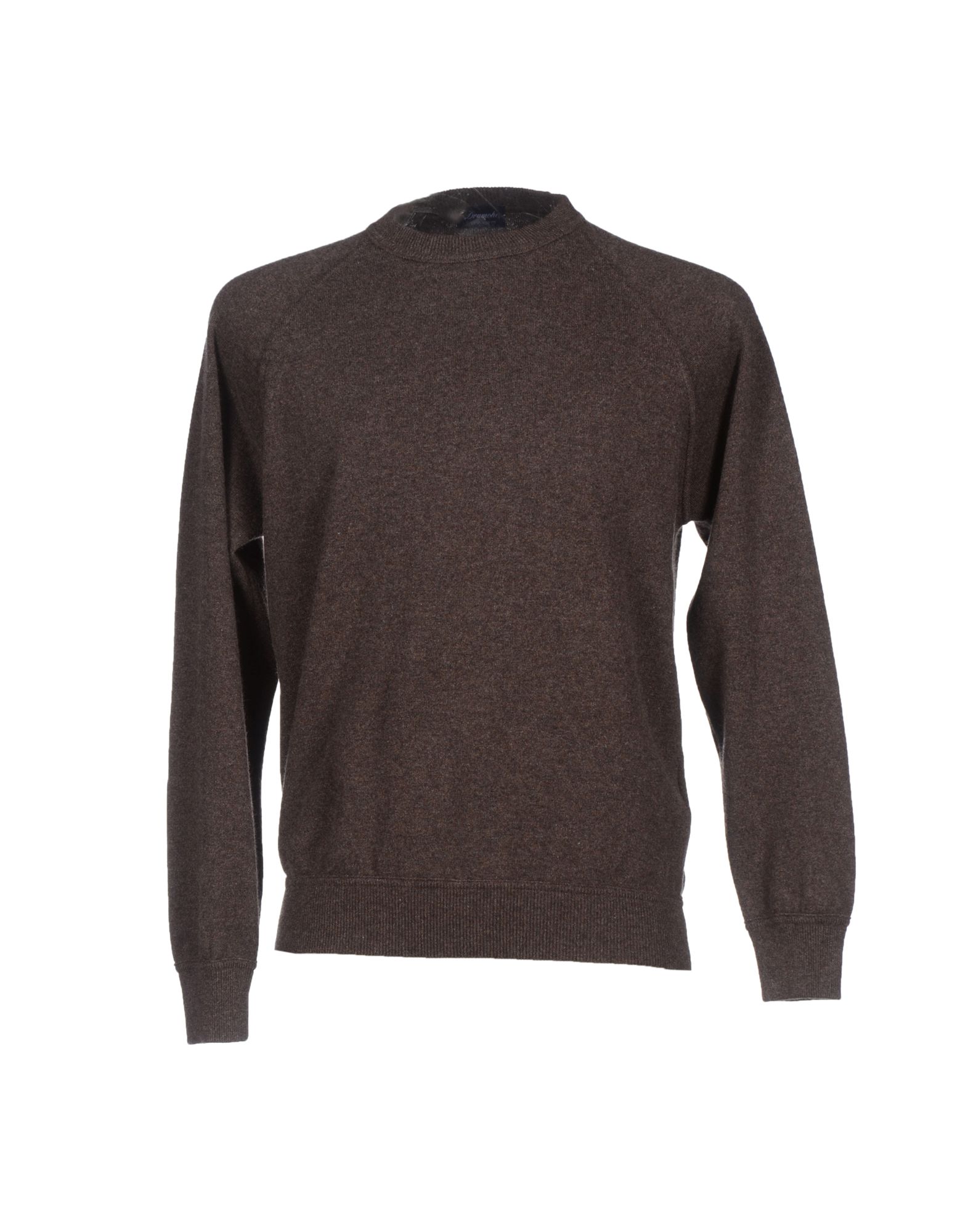 DRUMOHR Pullover Herren Dunkelbraun von DRUMOHR
