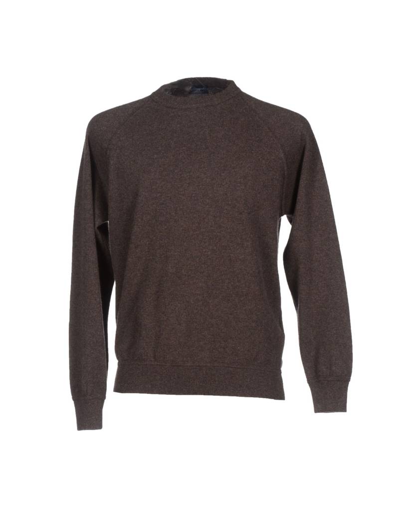 DRUMOHR Pullover Herren Dunkelbraun von DRUMOHR