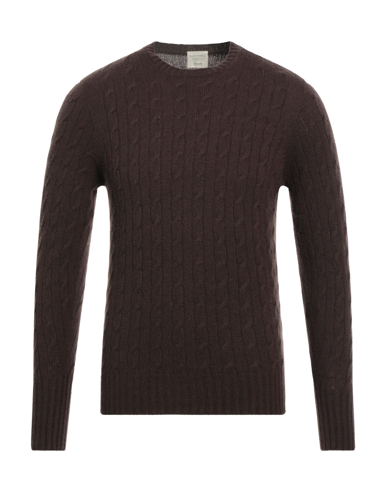 DRUMOHR Pullover Herren Dunkelbraun von DRUMOHR