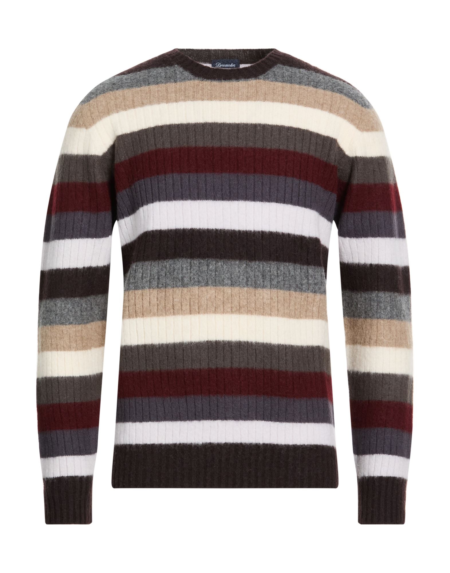 DRUMOHR Pullover Herren Dunkelbraun von DRUMOHR