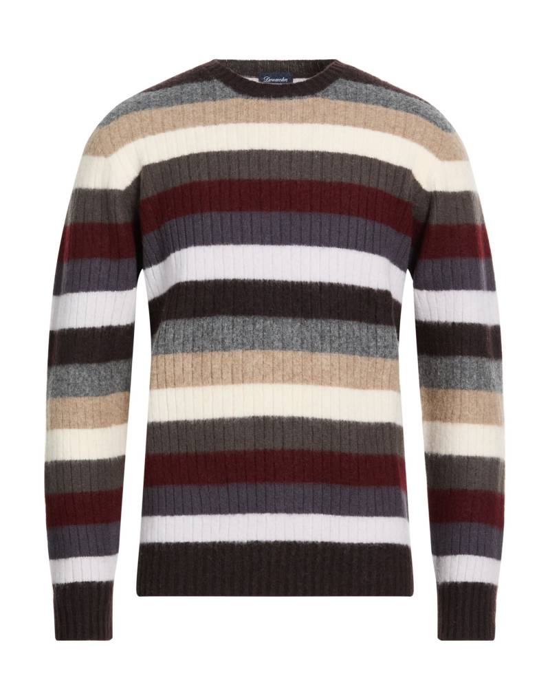 DRUMOHR Pullover Herren Dunkelbraun von DRUMOHR