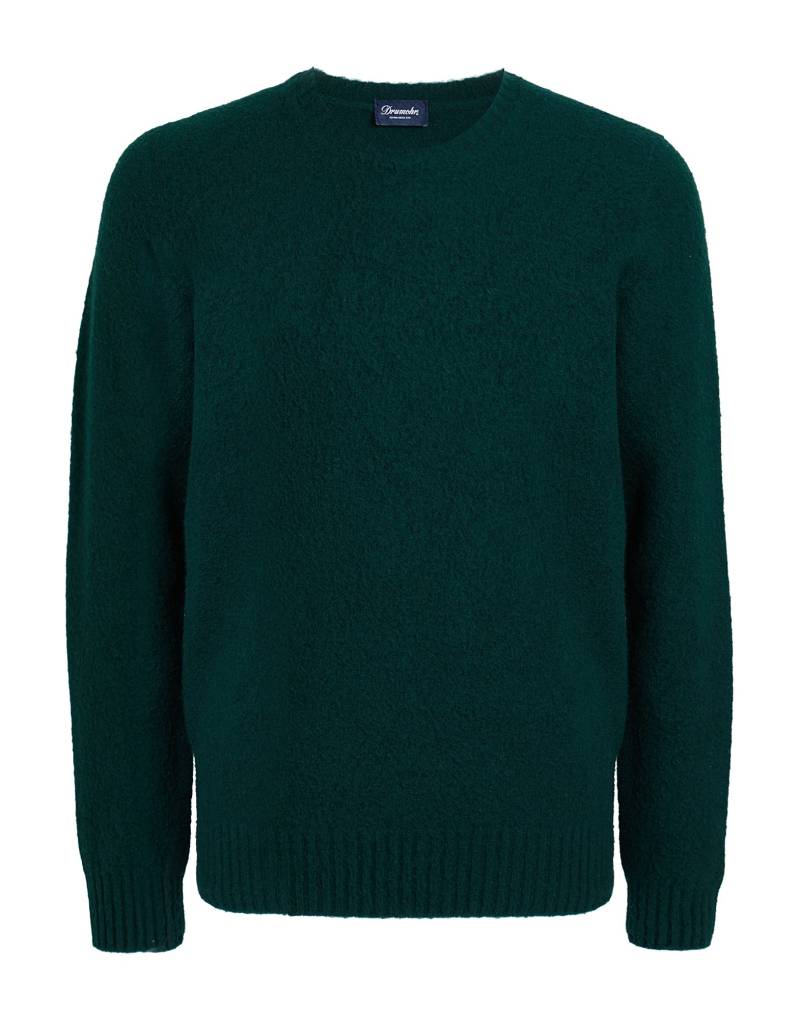 DRUMOHR Pullover Herren Dunkelgrün von DRUMOHR