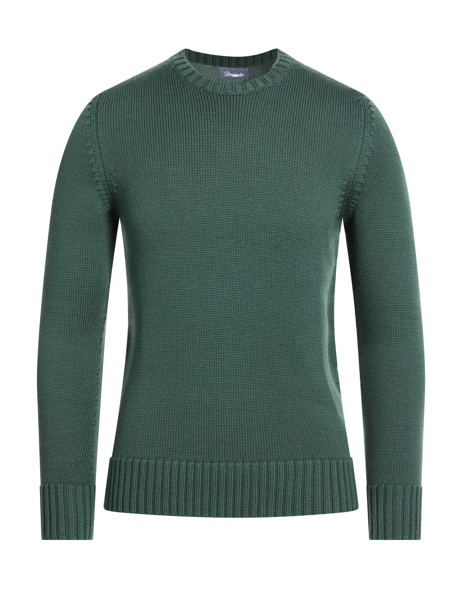 DRUMOHR Pullover Herren Dunkelgrün von DRUMOHR