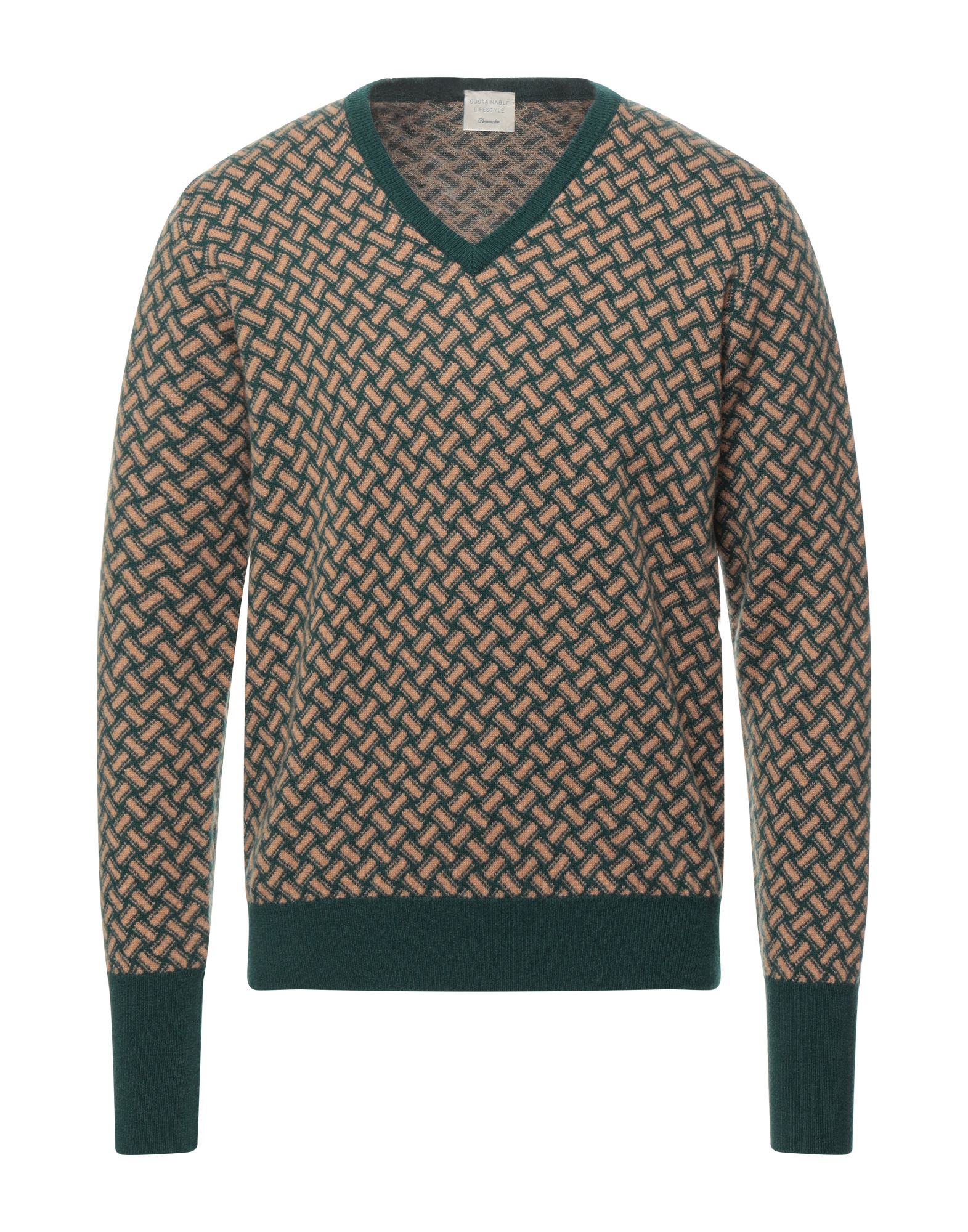 DRUMOHR Pullover Herren Dunkelgrün von DRUMOHR