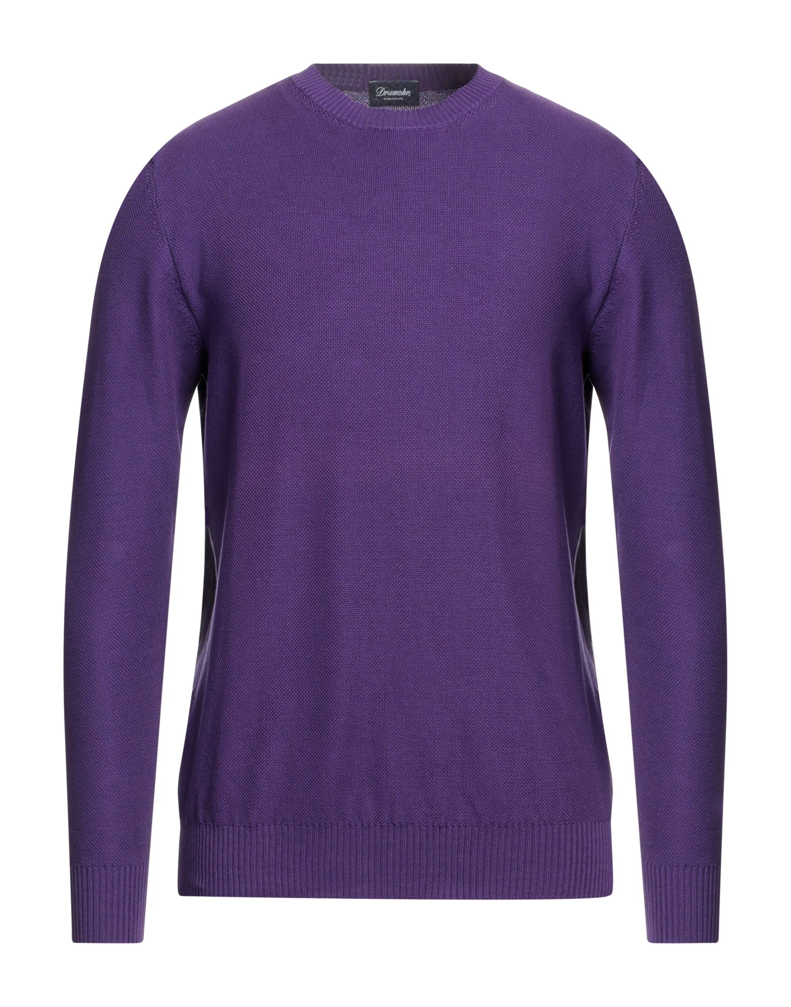 DRUMOHR Pullover Herren Dunkelviolett von DRUMOHR