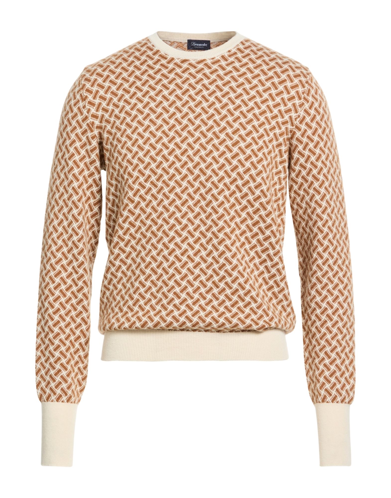 DRUMOHR Pullover Herren Elfenbein von DRUMOHR