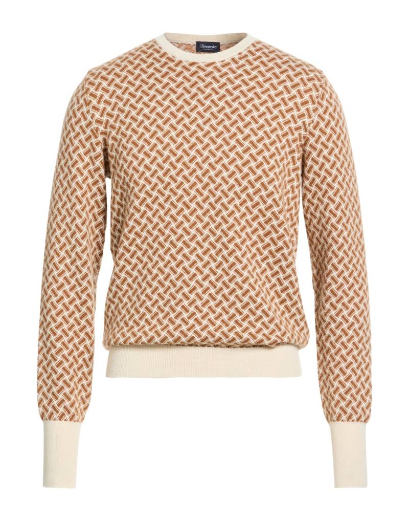 DRUMOHR Pullover Herren Elfenbein von DRUMOHR