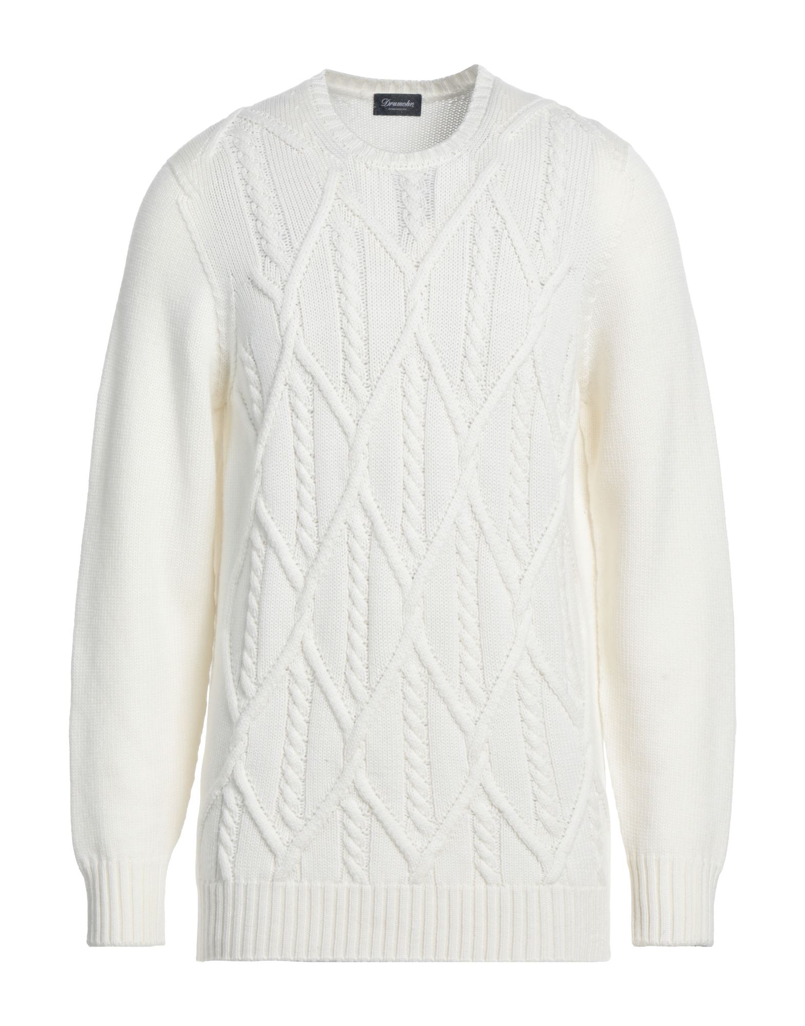 DRUMOHR Pullover Herren Elfenbein von DRUMOHR