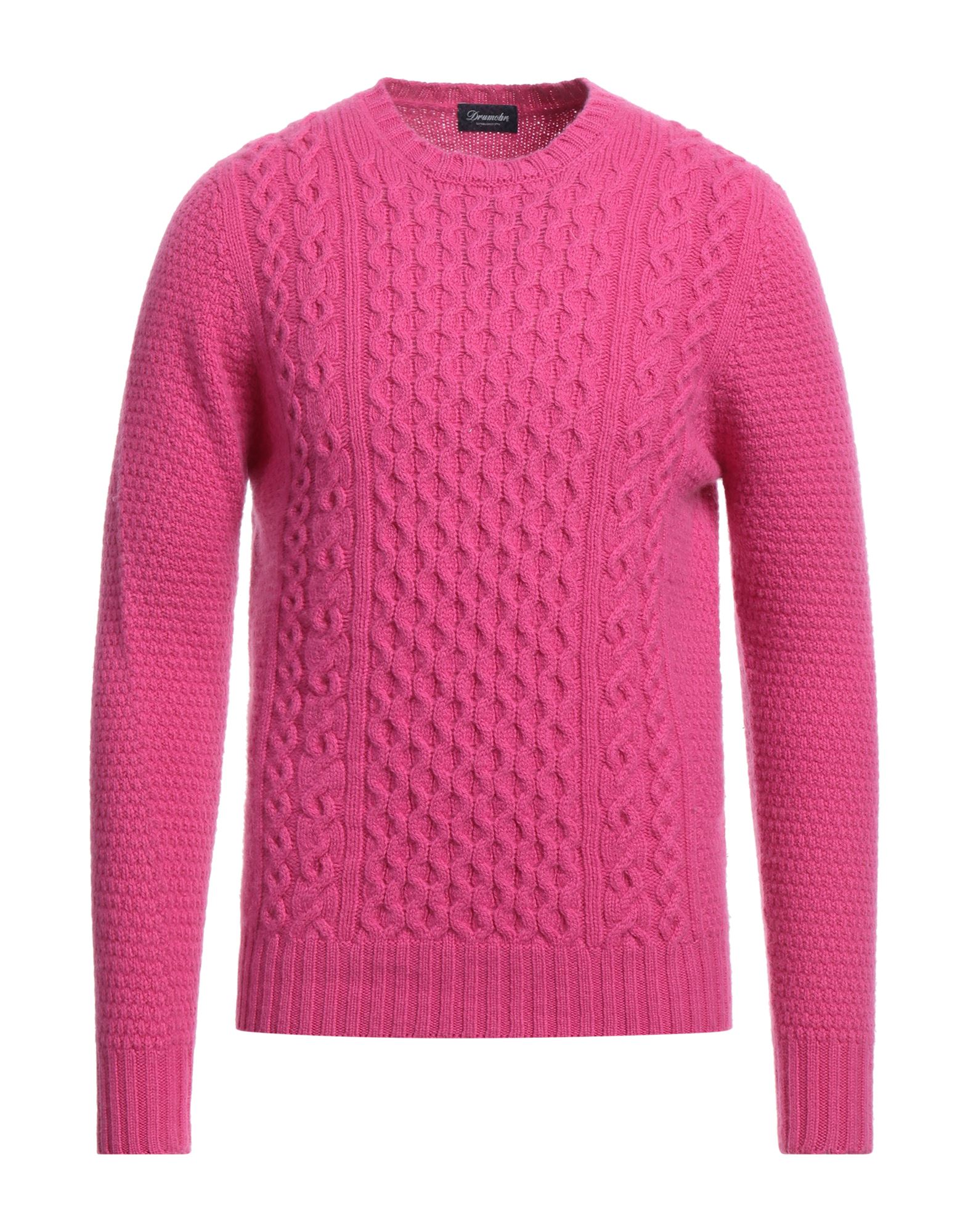 DRUMOHR Pullover Herren Fuchsia von DRUMOHR