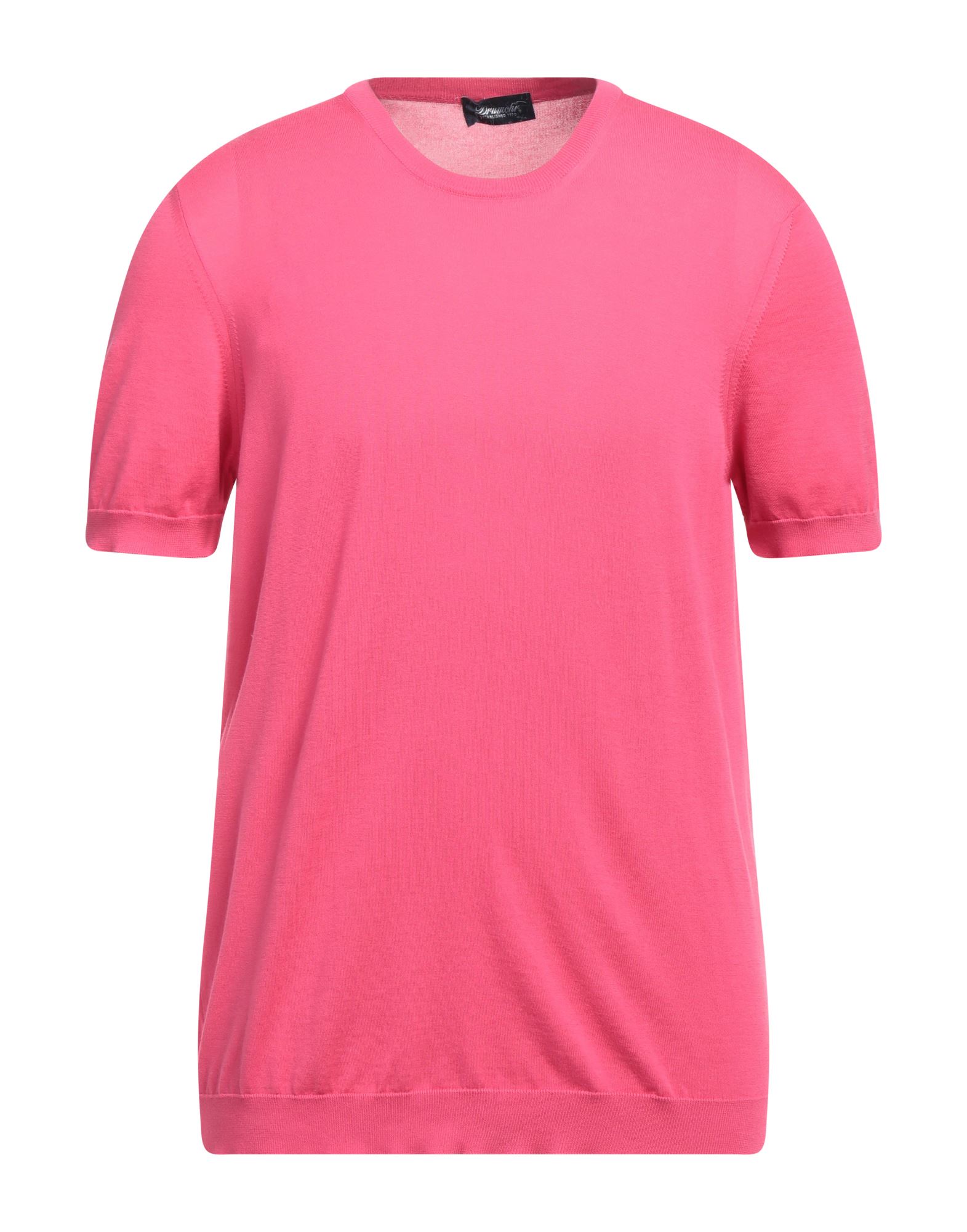 DRUMOHR Pullover Herren Fuchsia von DRUMOHR