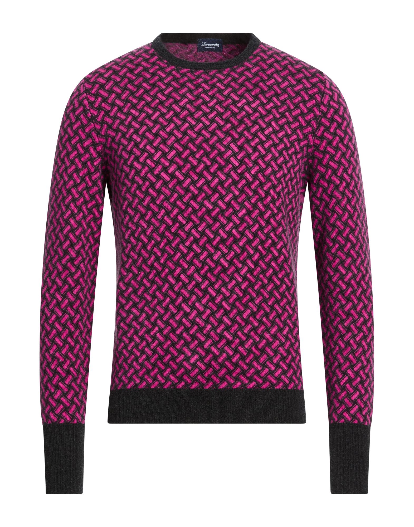 DRUMOHR Pullover Herren Fuchsia von DRUMOHR
