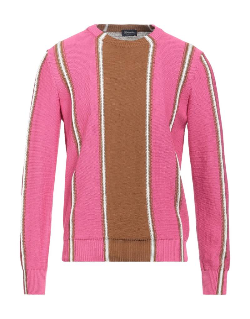 DRUMOHR Pullover Herren Fuchsia von DRUMOHR