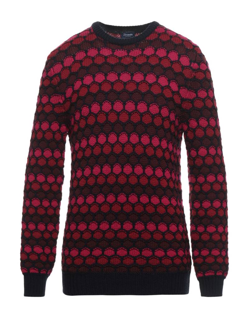 DRUMOHR Pullover Herren Fuchsia von DRUMOHR