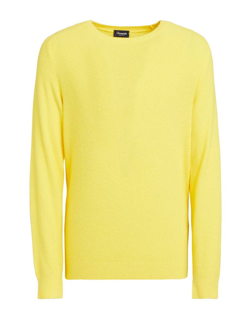 DRUMOHR Pullover Herren Gelb von DRUMOHR
