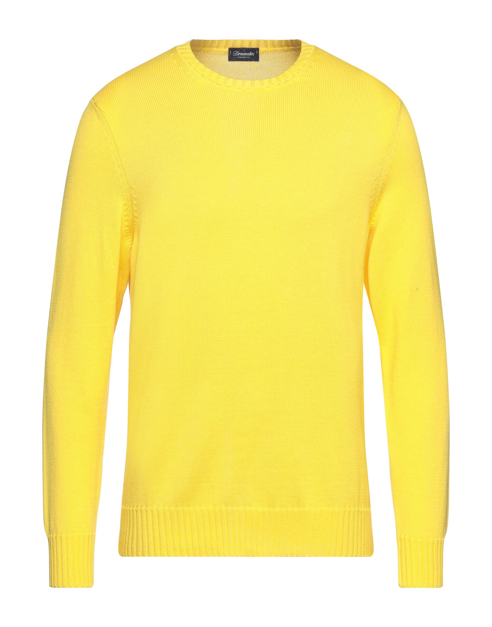 DRUMOHR Pullover Herren Gelb von DRUMOHR