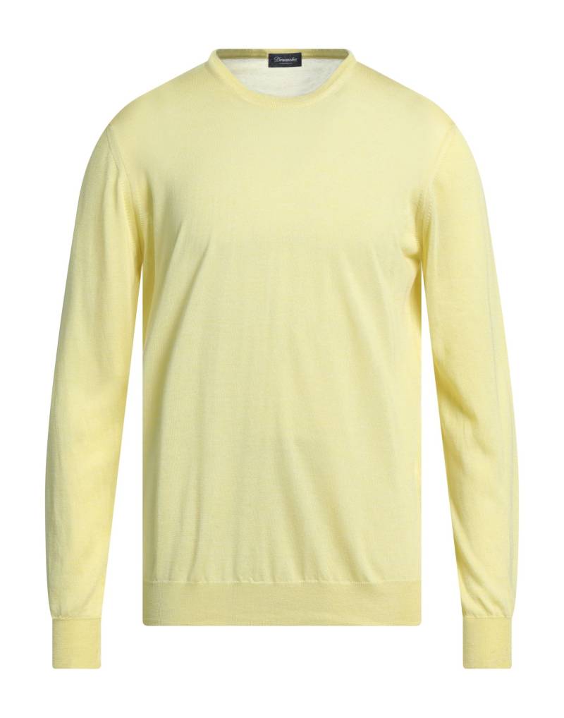 DRUMOHR Pullover Herren Gelb von DRUMOHR