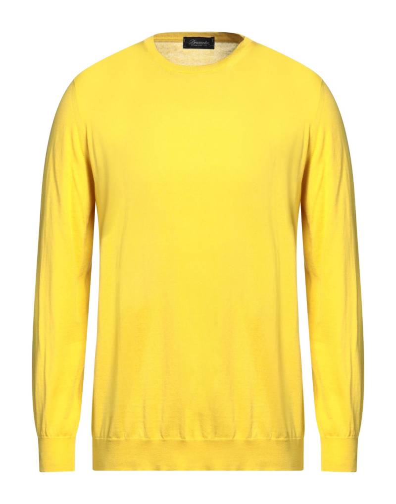 DRUMOHR Pullover Herren Gelb von DRUMOHR
