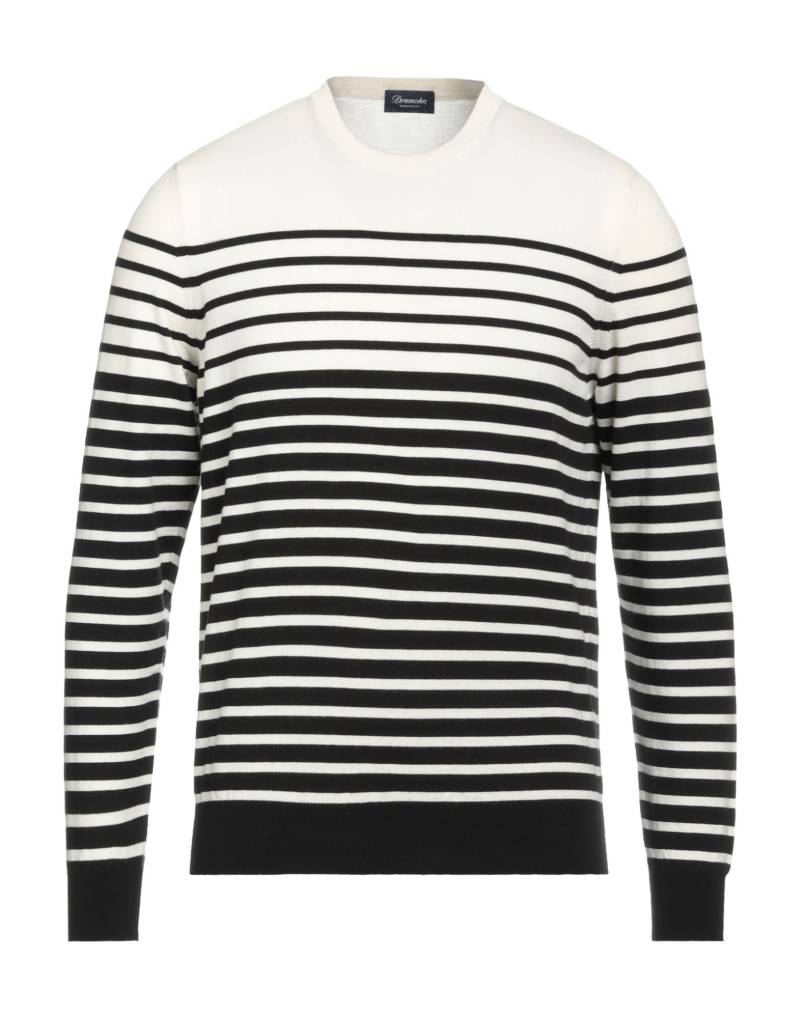 DRUMOHR Pullover Herren Braungrau von DRUMOHR