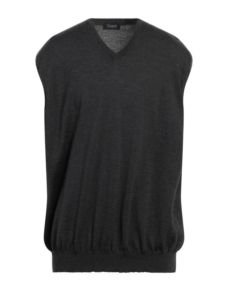 DRUMOHR Pullover Herren Braungrau von DRUMOHR