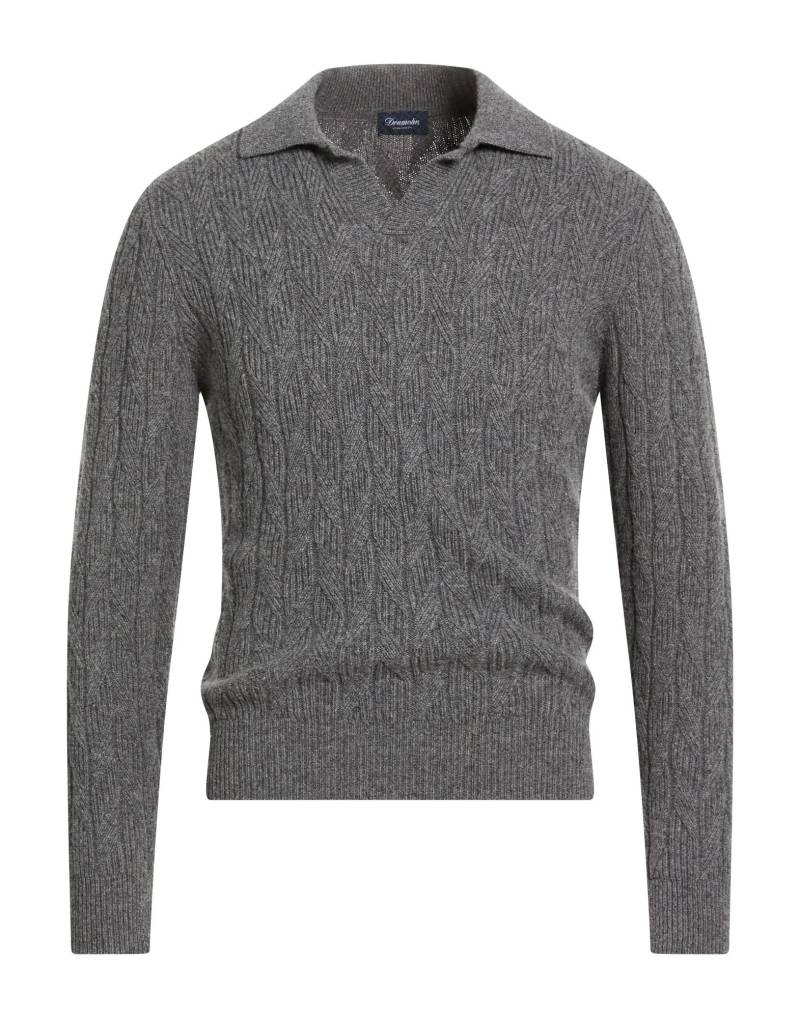 DRUMOHR Pullover Herren Grau von DRUMOHR