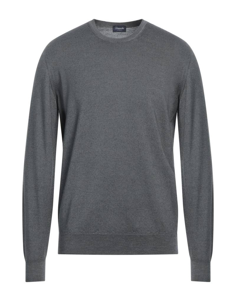 DRUMOHR Pullover Herren Grau von DRUMOHR