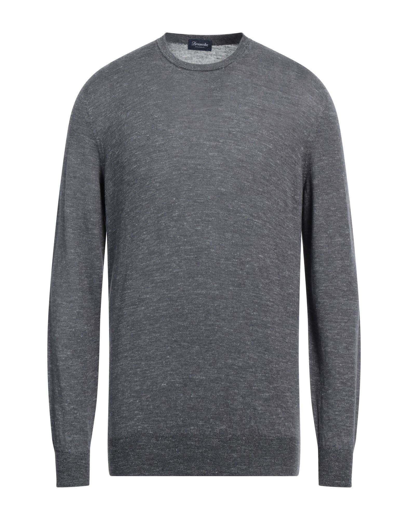 DRUMOHR Pullover Herren Grau von DRUMOHR