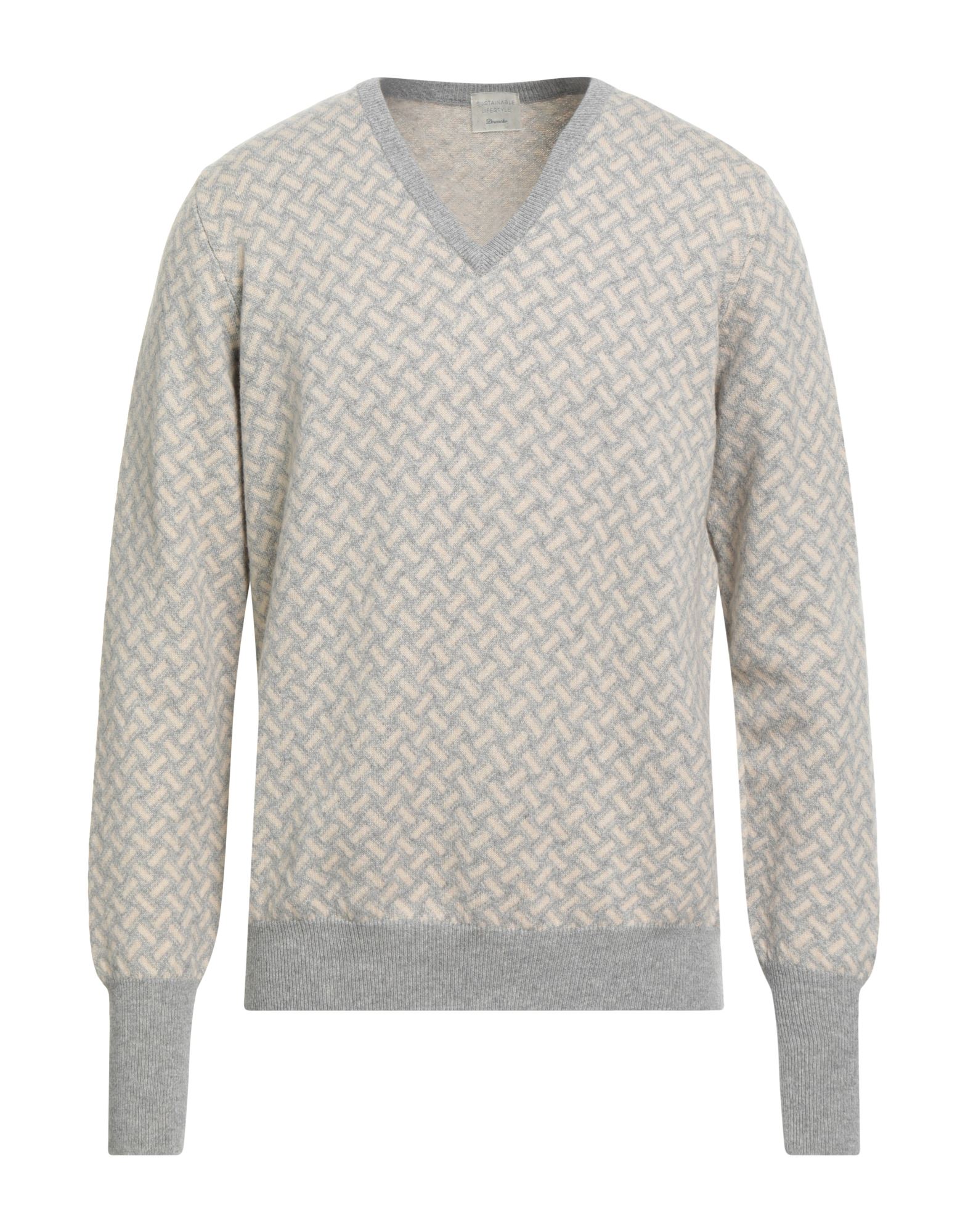 DRUMOHR Pullover Herren Grau von DRUMOHR