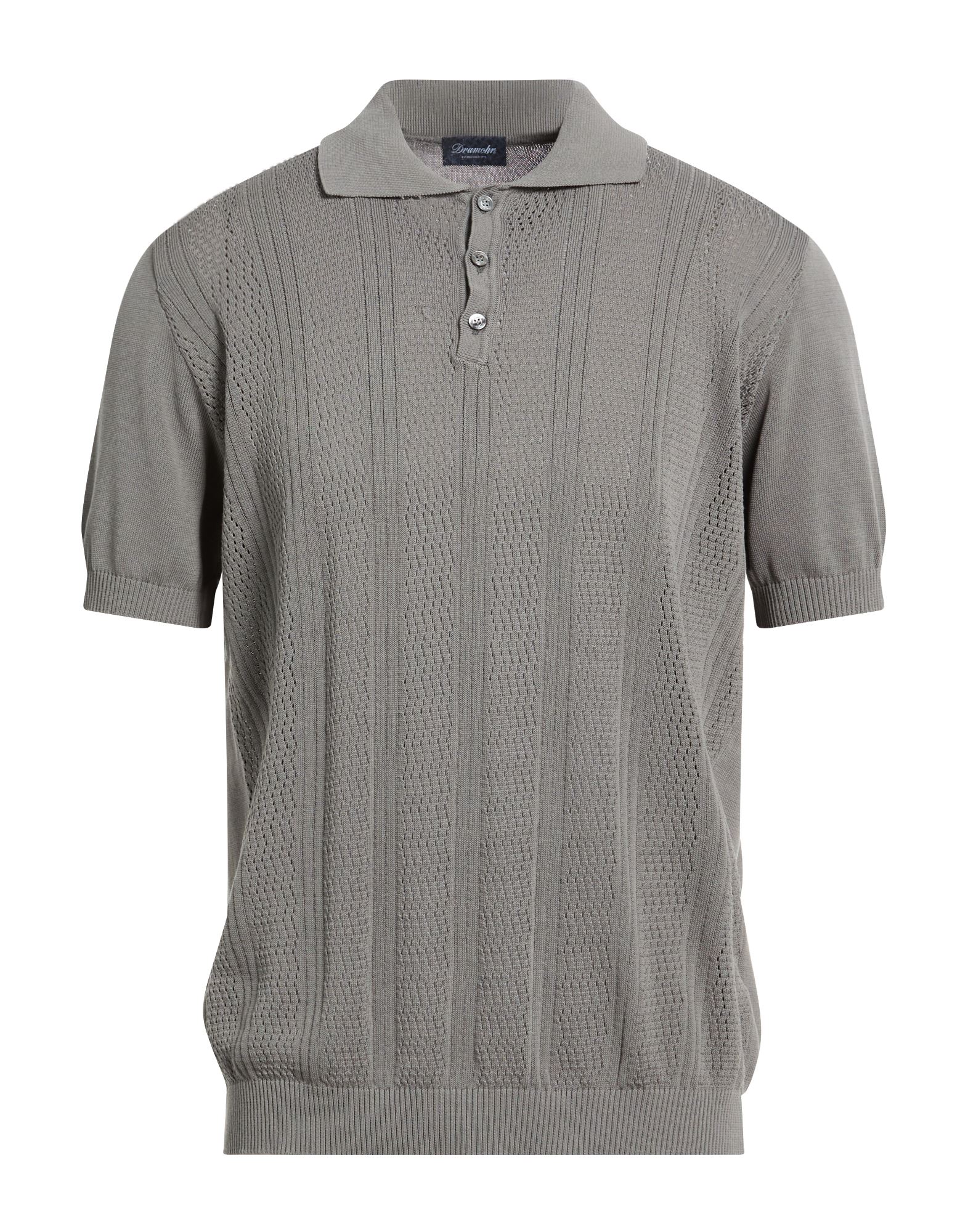DRUMOHR Pullover Herren Grau von DRUMOHR