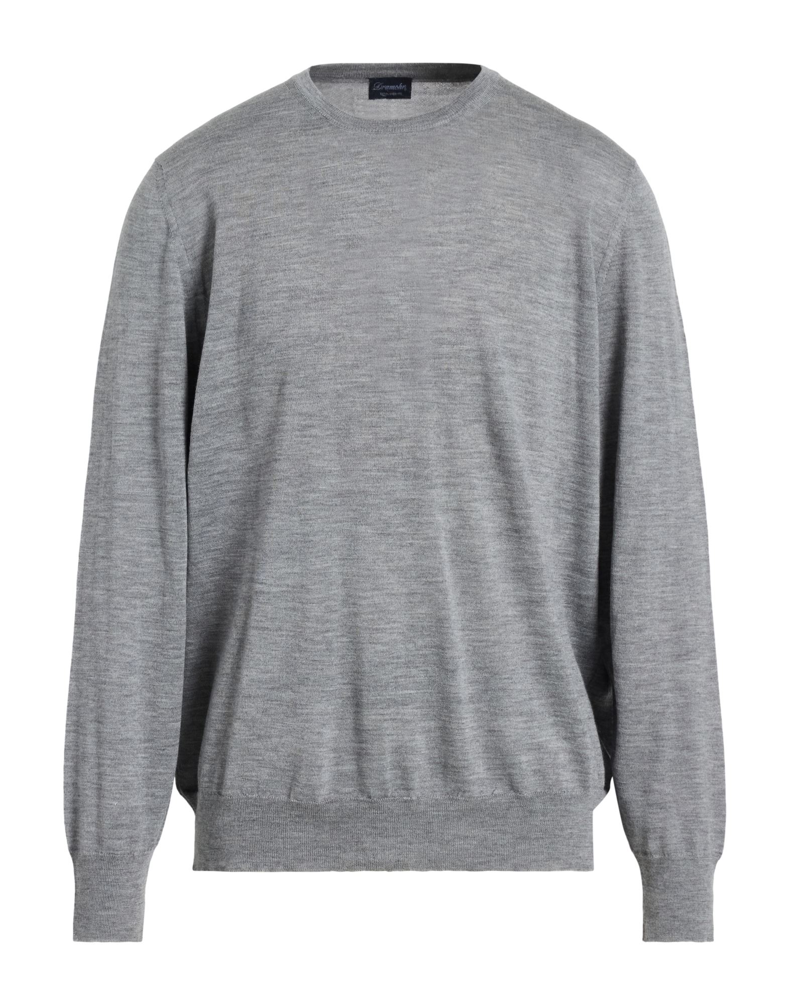 DRUMOHR Pullover Herren Grau DRUMOHR Pullover Herren Grau von DRUMOHR