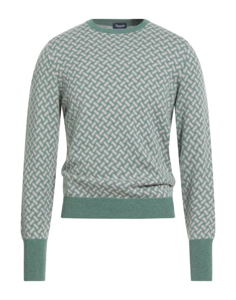 DRUMOHR Pullover Herren Grün von DRUMOHR