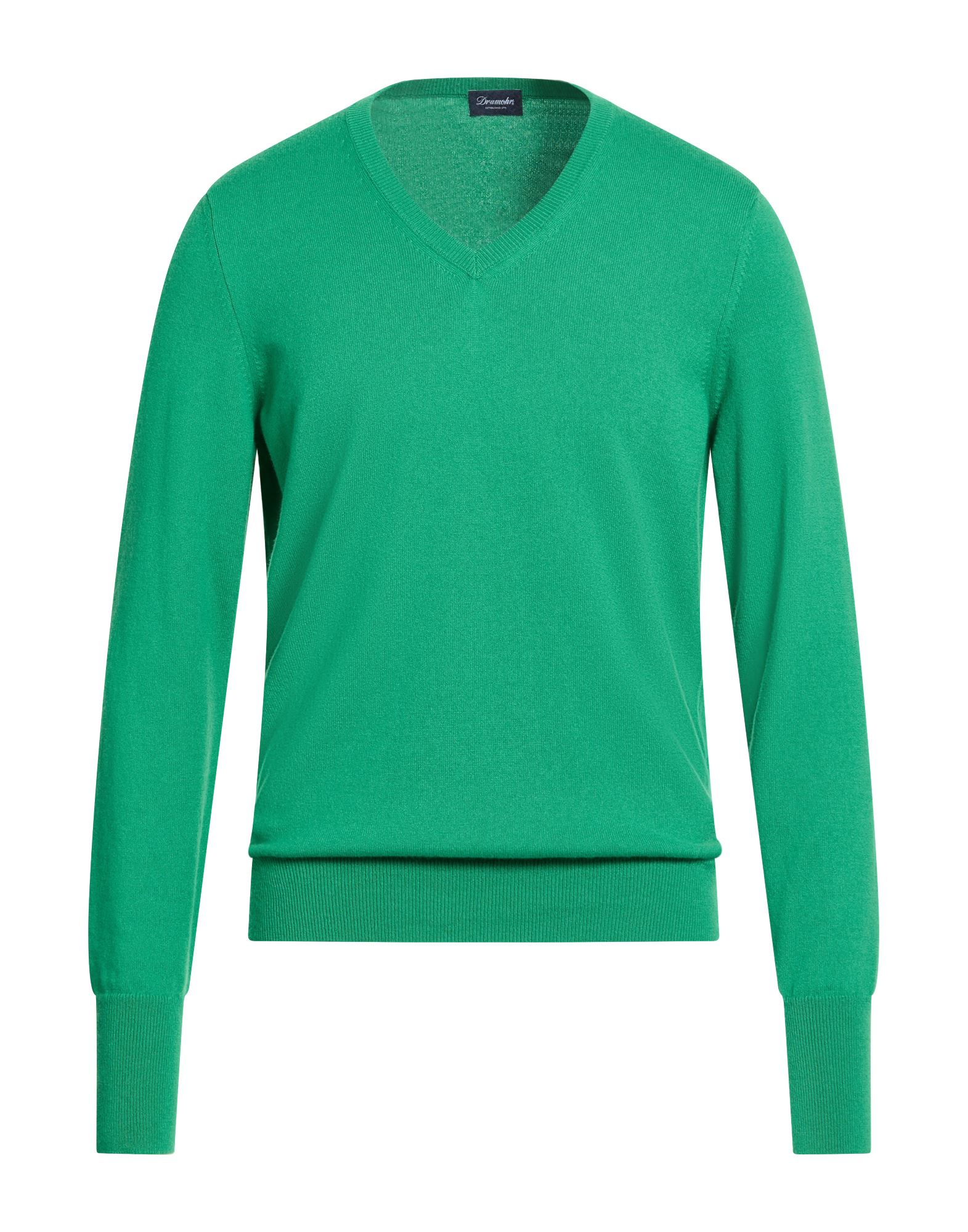 DRUMOHR Pullover Herren Grün von DRUMOHR
