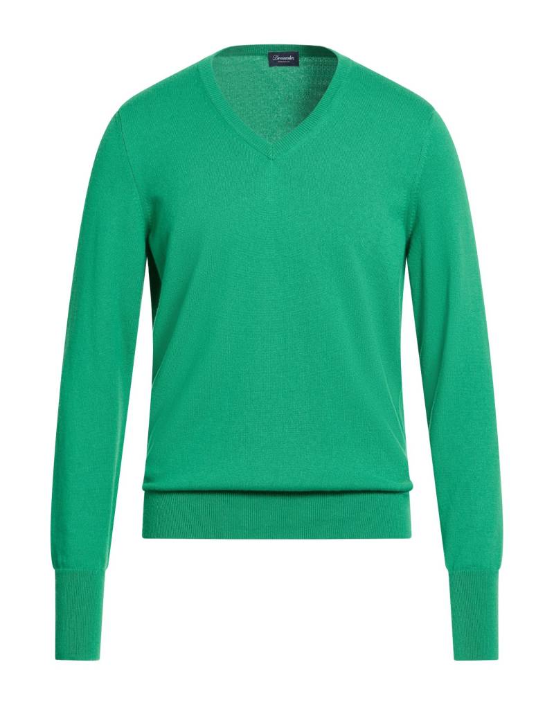 DRUMOHR Pullover Herren Grün von DRUMOHR