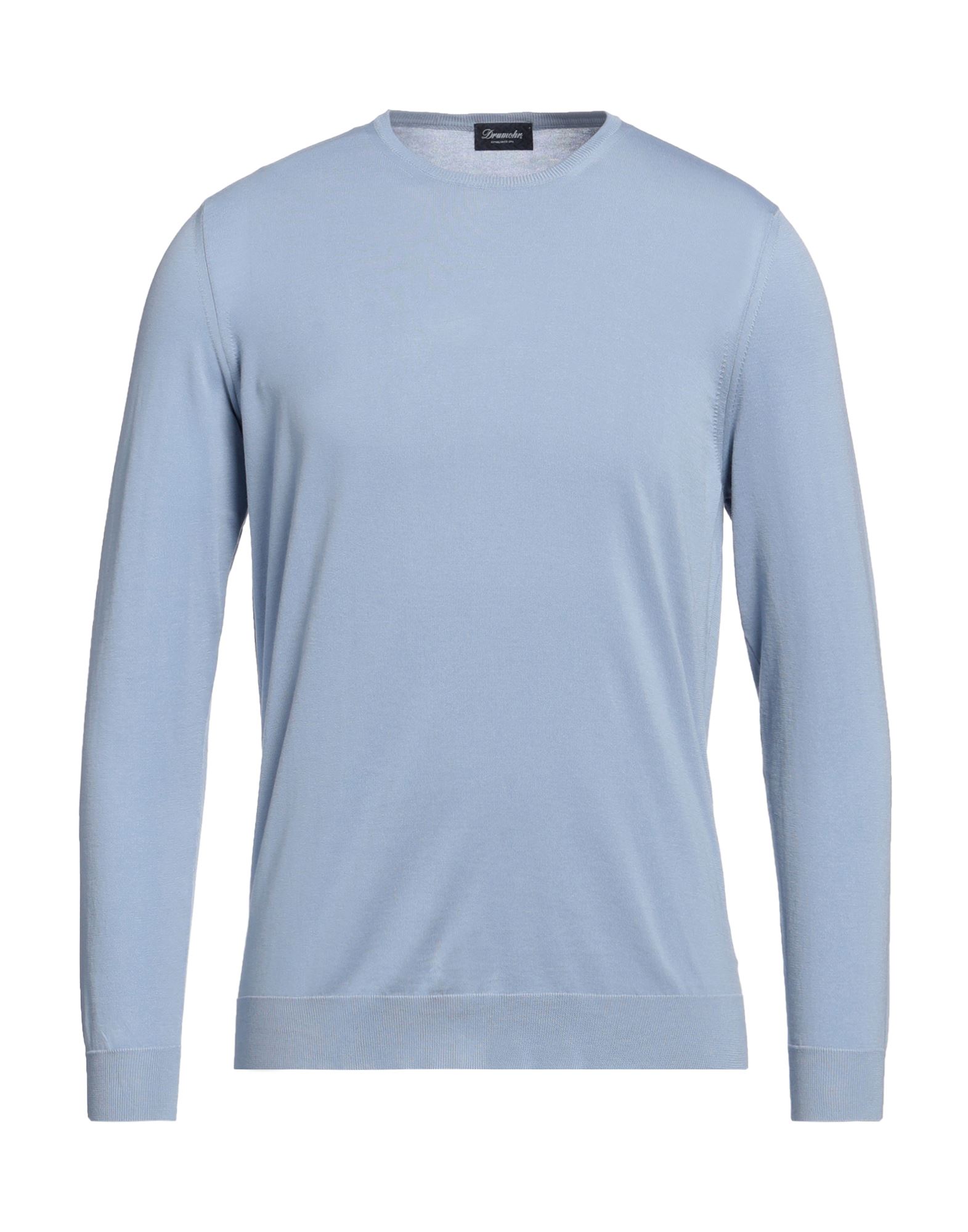 DRUMOHR Pullover Herren Hellblau von DRUMOHR