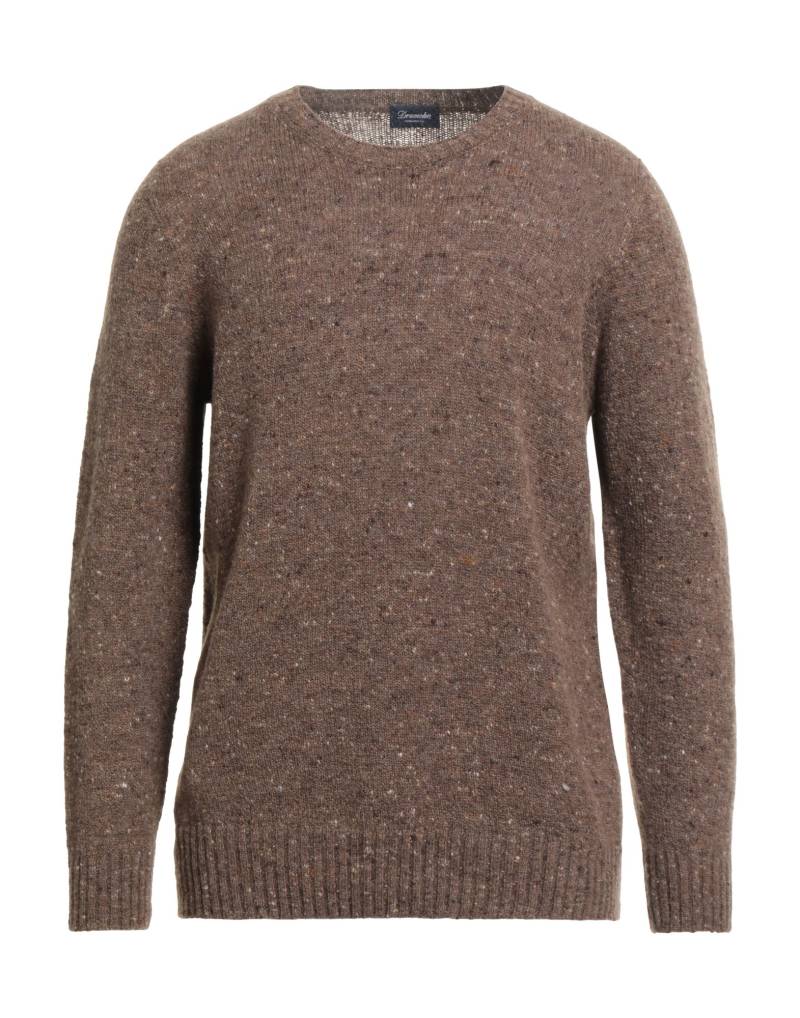 DRUMOHR Pullover Herren Hellbraun von DRUMOHR