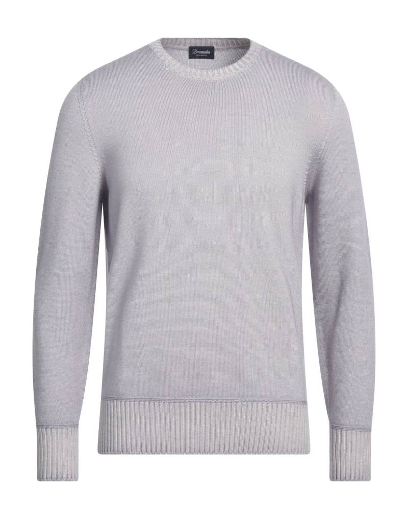 DRUMOHR Pullover Herren Hellgrau von DRUMOHR