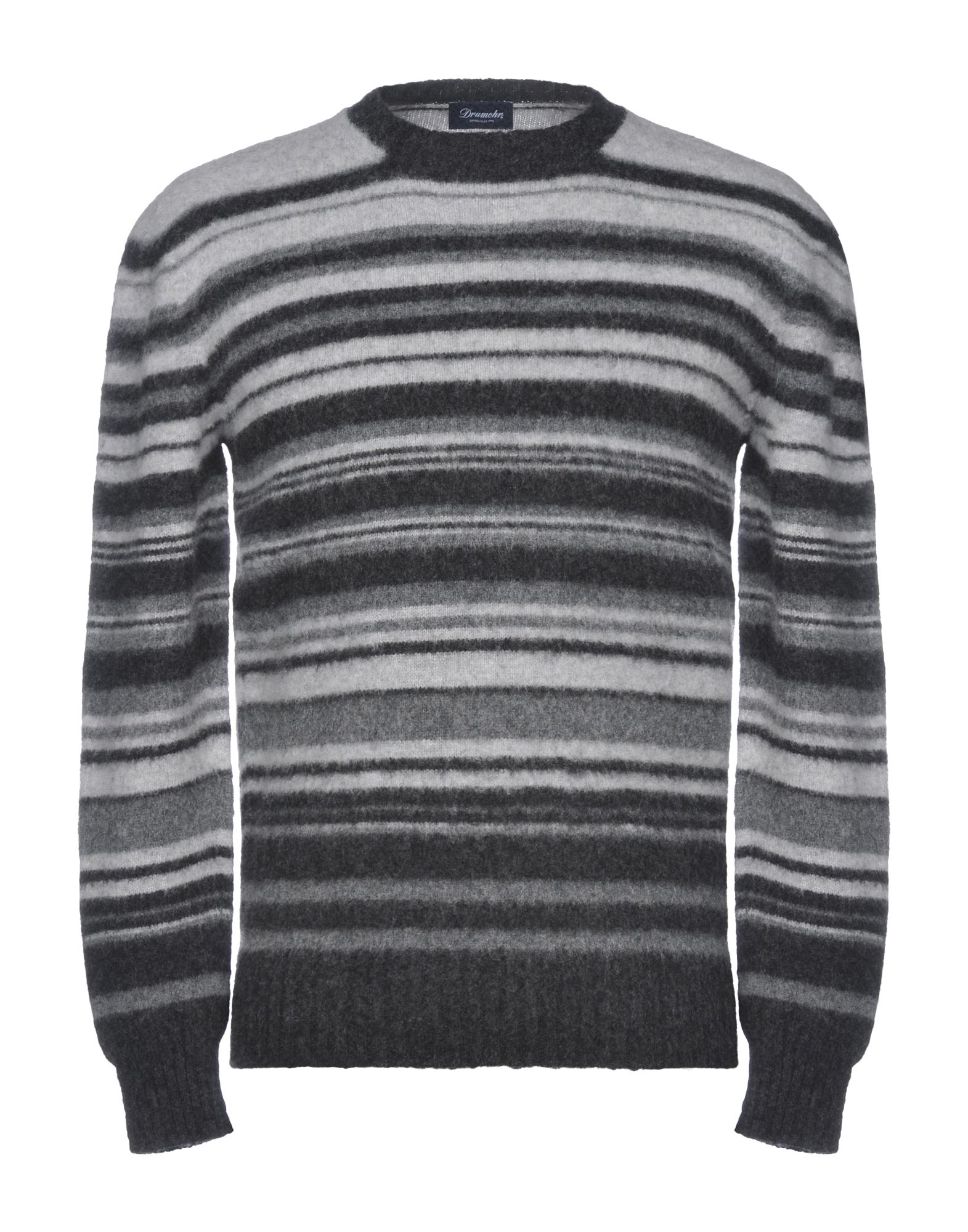 DRUMOHR Pullover Herren Hellgrau von DRUMOHR