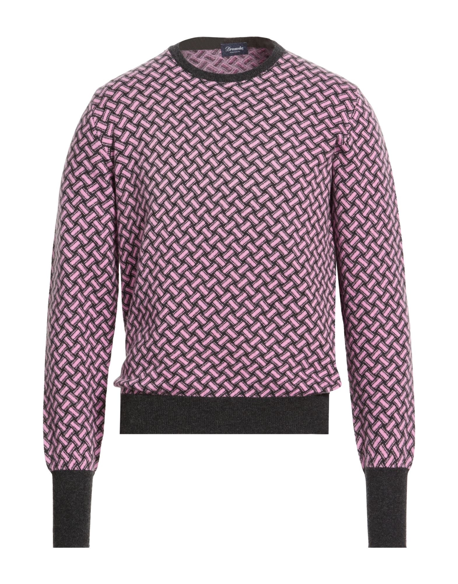 DRUMOHR Pullover Herren Hellrosa von DRUMOHR
