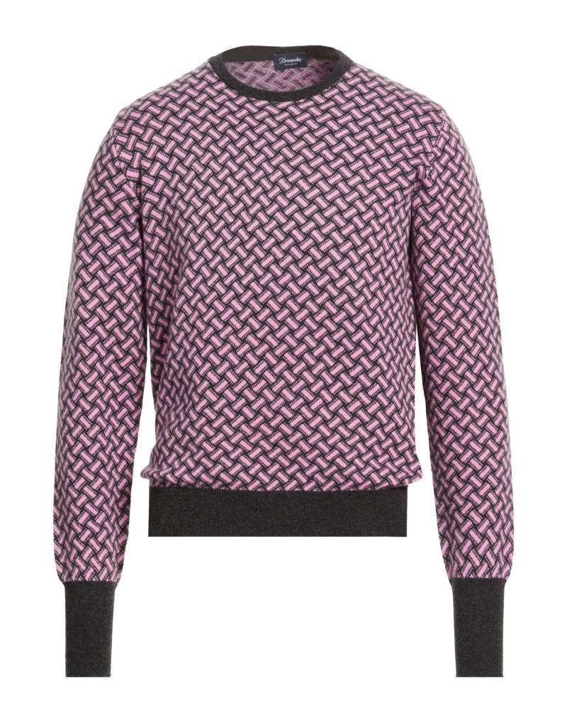 DRUMOHR Pullover Herren Hellrosa von DRUMOHR
