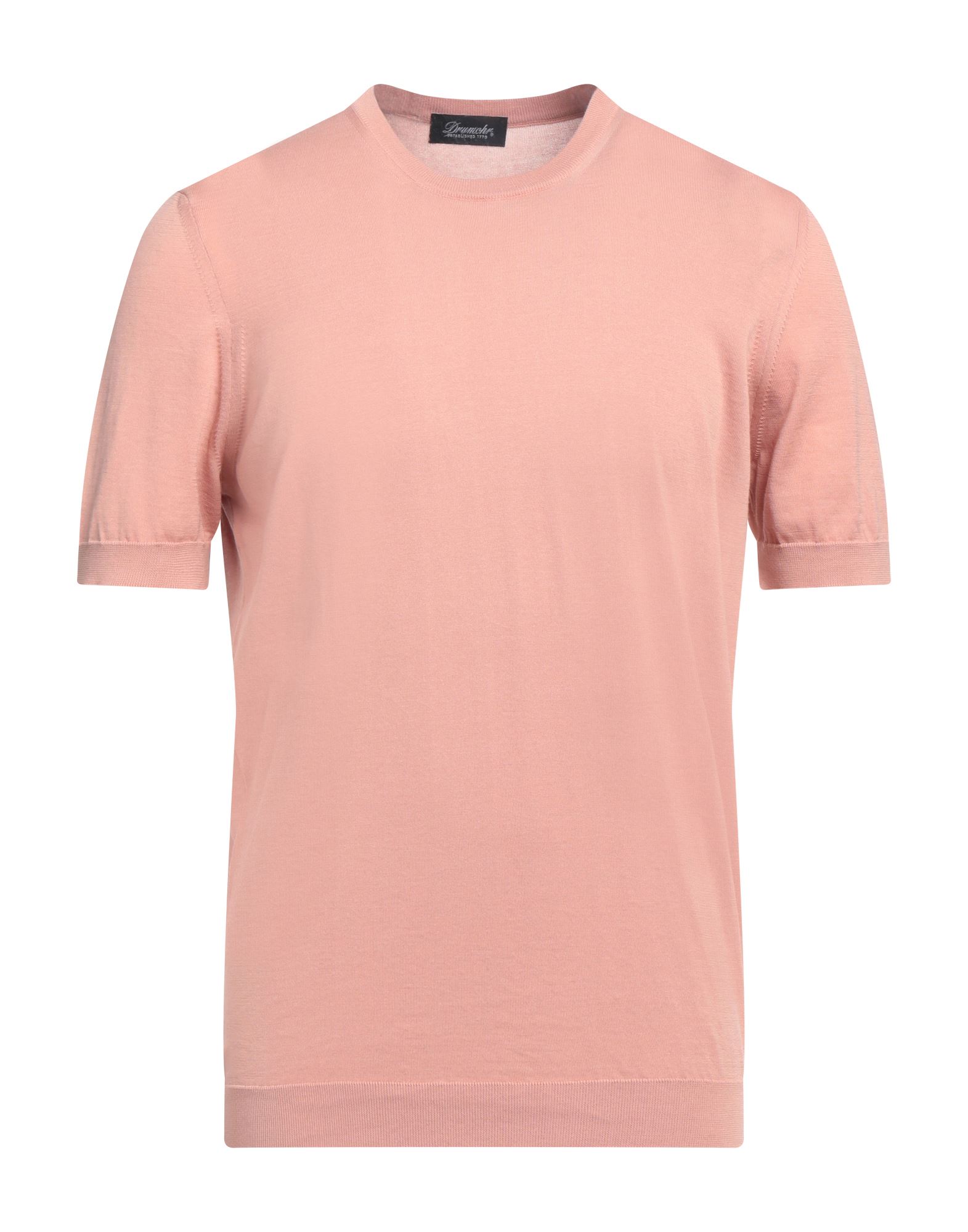 DRUMOHR Pullover Herren Hellrosa DRUMOHR Pullover Herren Hellrosa von DRUMOHR
