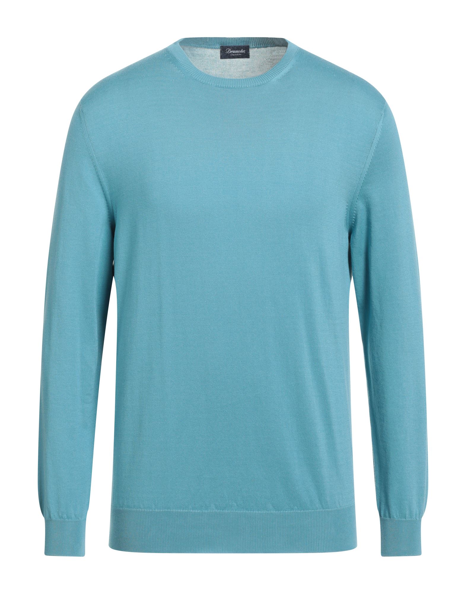 DRUMOHR Pullover Herren Himmelblau von DRUMOHR