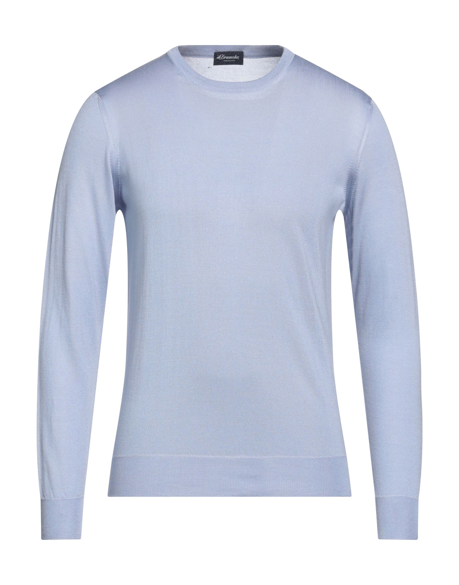 DRUMOHR Pullover Herren Himmelblau von DRUMOHR