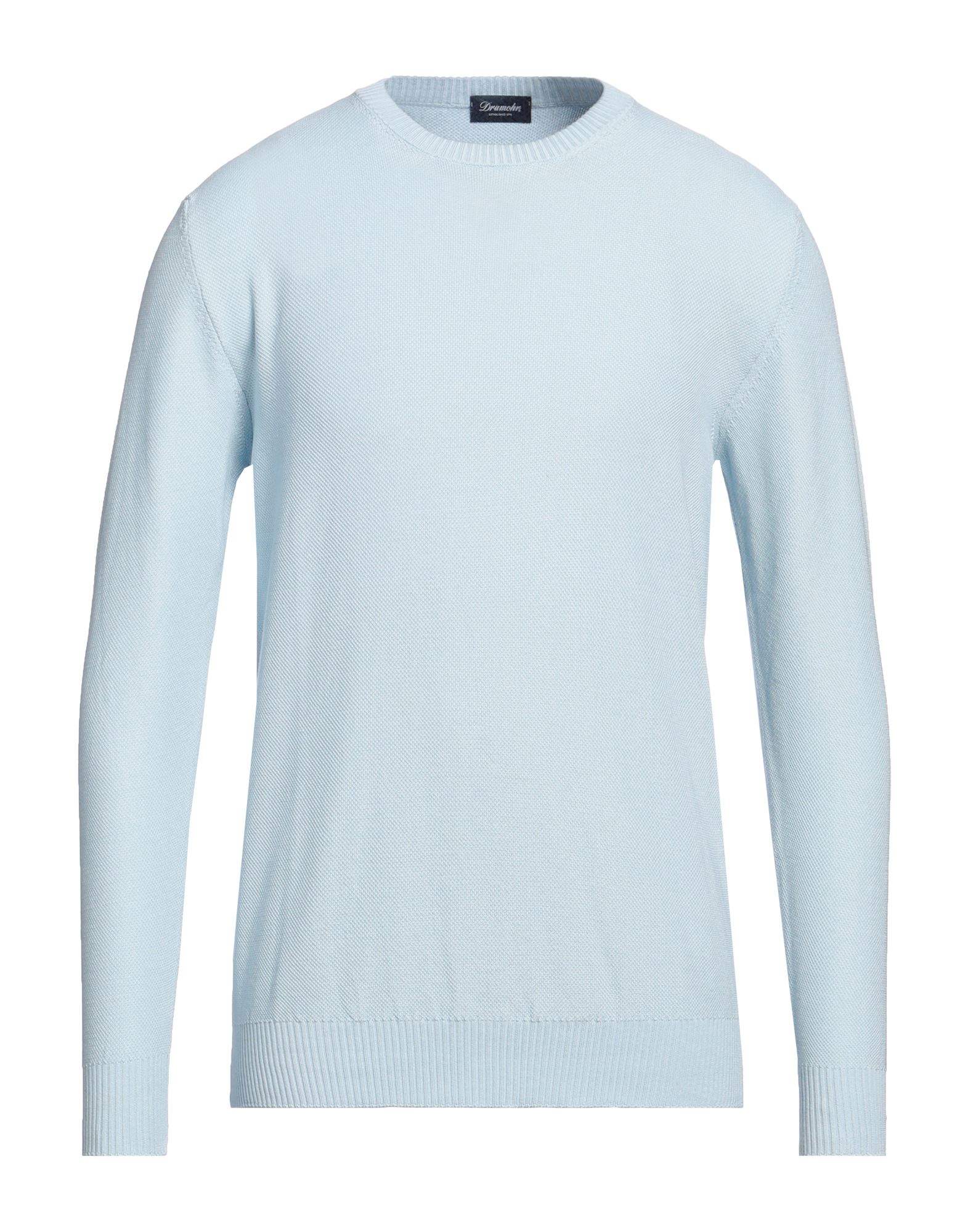 DRUMOHR Pullover Herren Himmelblau von DRUMOHR