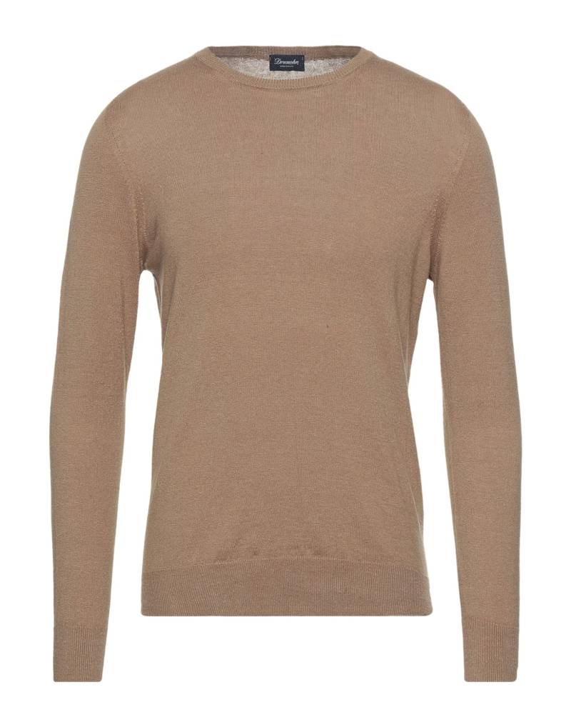 DRUMOHR Pullover Herren Kamel von DRUMOHR