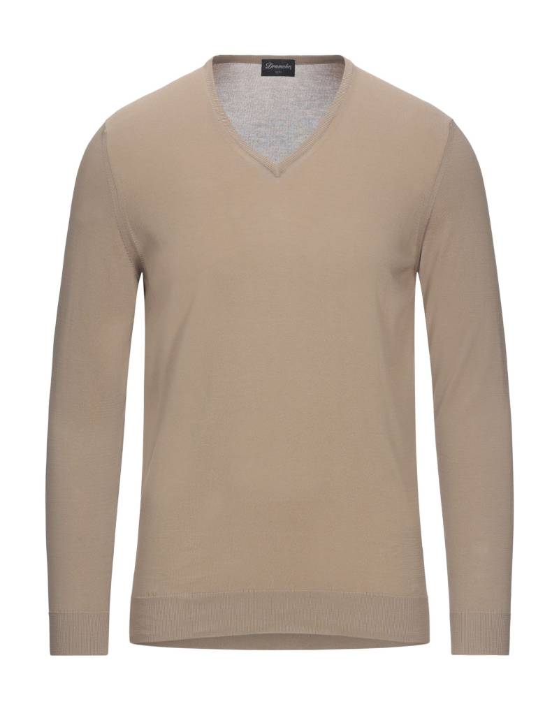 DRUMOHR Pullover Herren Kamel von DRUMOHR