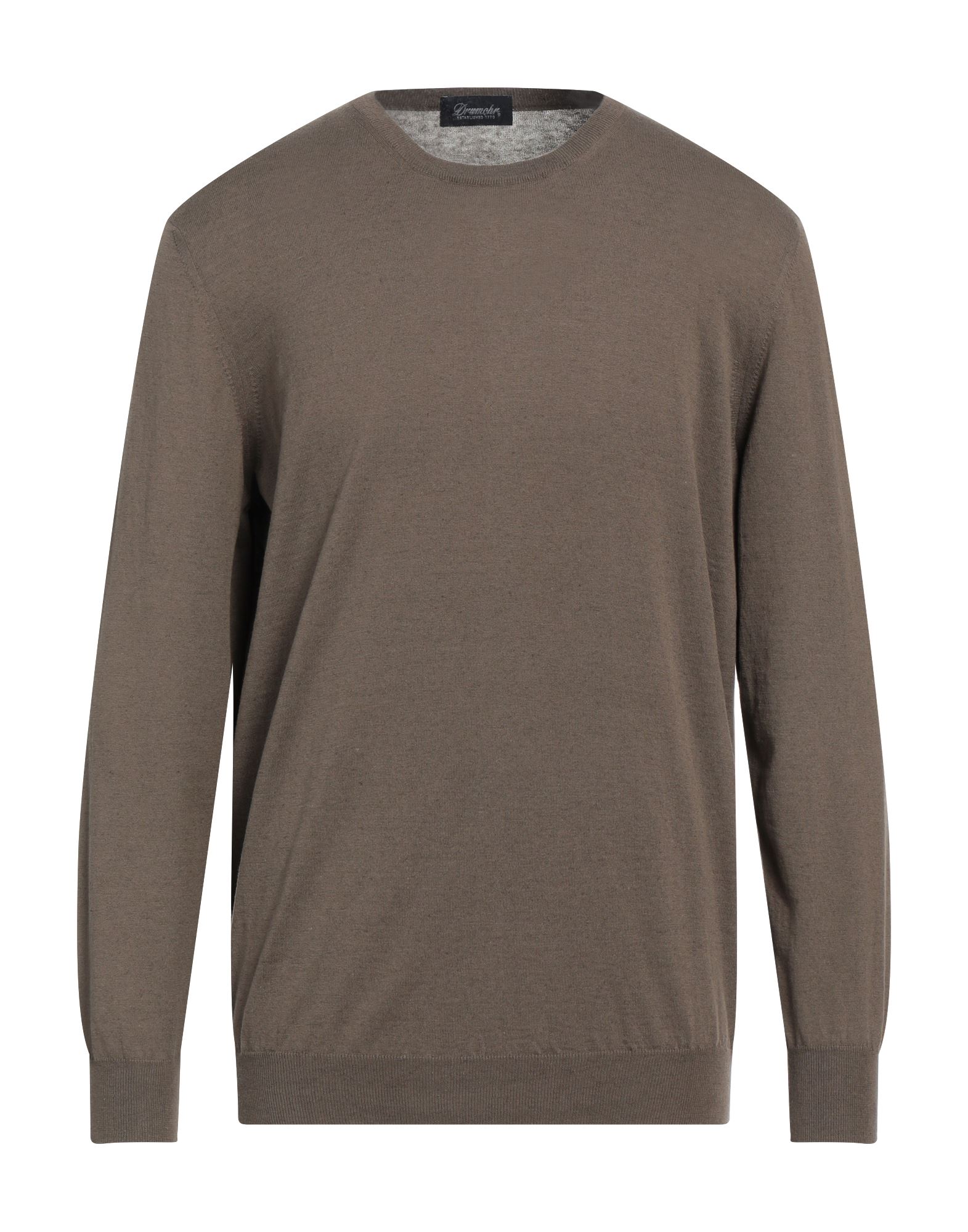 DRUMOHR Pullover Herren Khaki von DRUMOHR